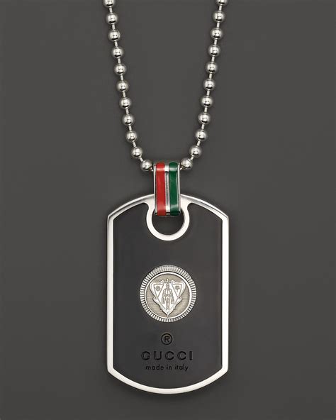 gucci dog tag